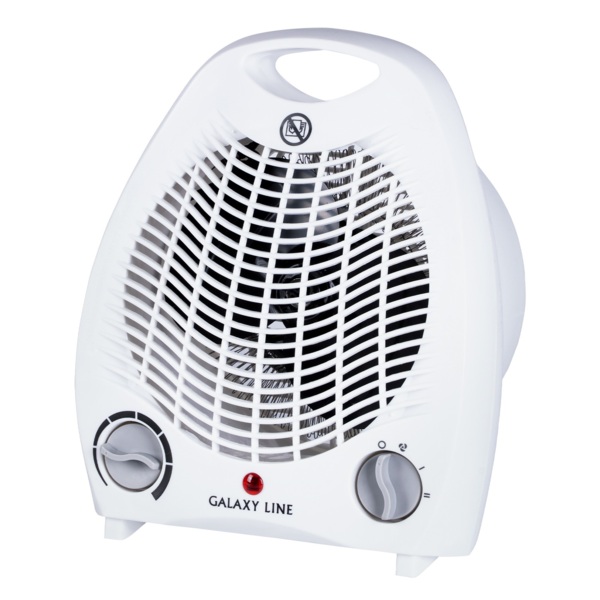 Фото Тепловентилятор напольный/настольный, спираль, 2000вт. galaxy гл8172л