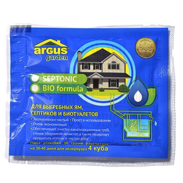 Фото Средство для выгребных ям 36грамм на 4  стоков