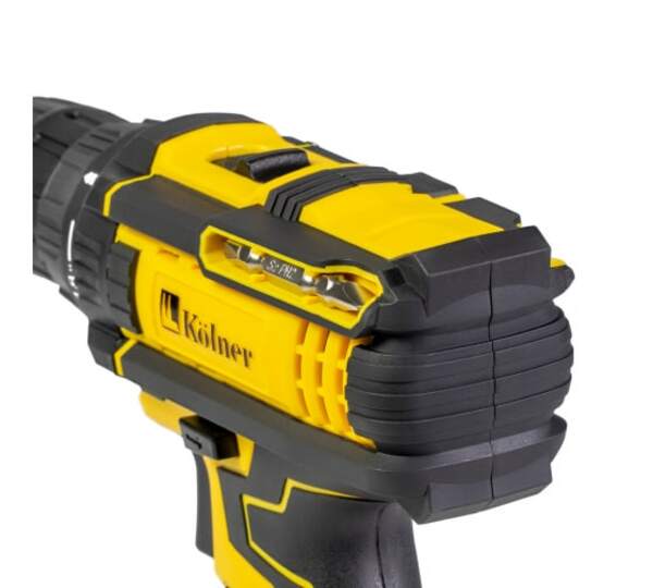 дрель аккумуляторная kolner kcd 182lс 18в 2ач li-lon 10мм 2 аккум и кейс кн18-2лц