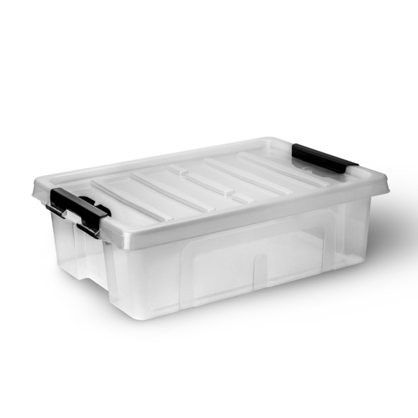 Фото Контейнер универсальный с крышкой 25л 55х38х16см архимед р1210