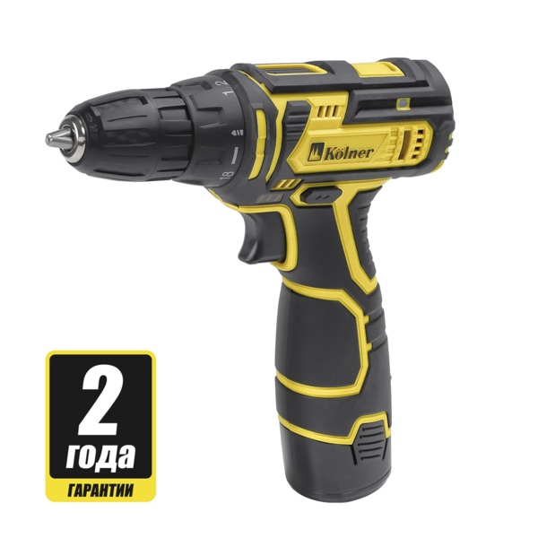 дрель-шуруповерт аккумуляторная 12 вольт кolner kcd 12lmкн12лм