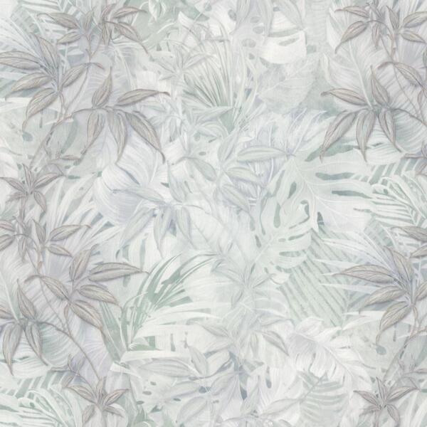 Фото Обои hc71843-77 homecolor bionica флизелин 1.06x10м флористика зеленый