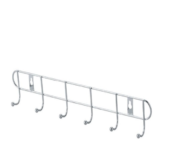 Фото Вешалка 6 крючков eline-wh-2