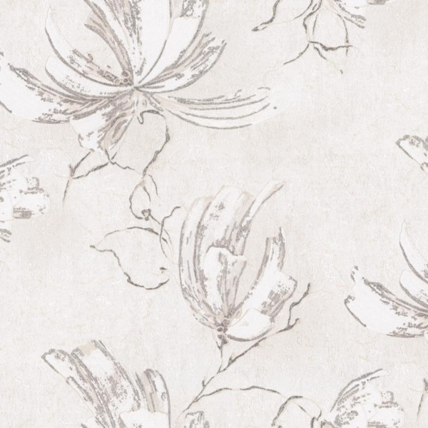 Фото Обои pl71810-12 palitra flores флизелин 1,06*10м флористика бежевый