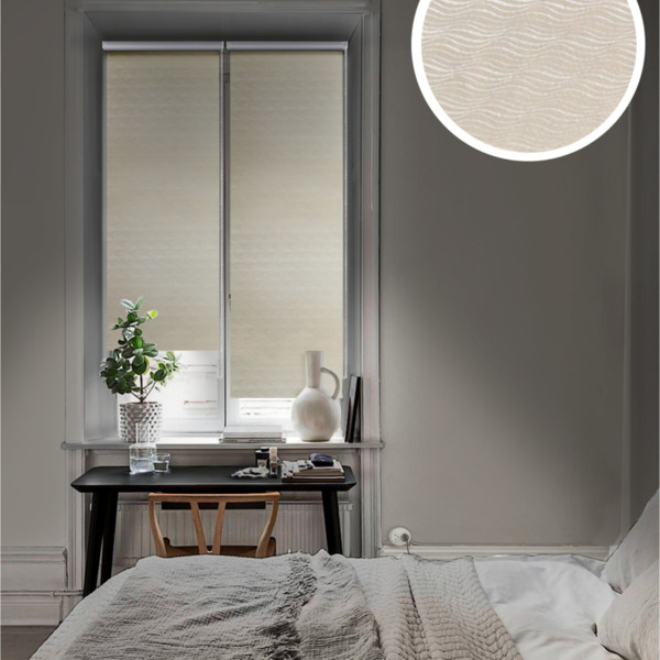 Фото Штора рулонная эскар blackout рим 37*160см золотистый 81448037160