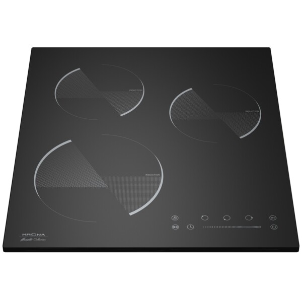 поверхность встраиваемая индукционная варочная 45см krona ombra bl 00026363