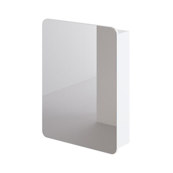 Фото Зеркальный шкаф итана анкона 60 600х150х790 1с (белый глянец)