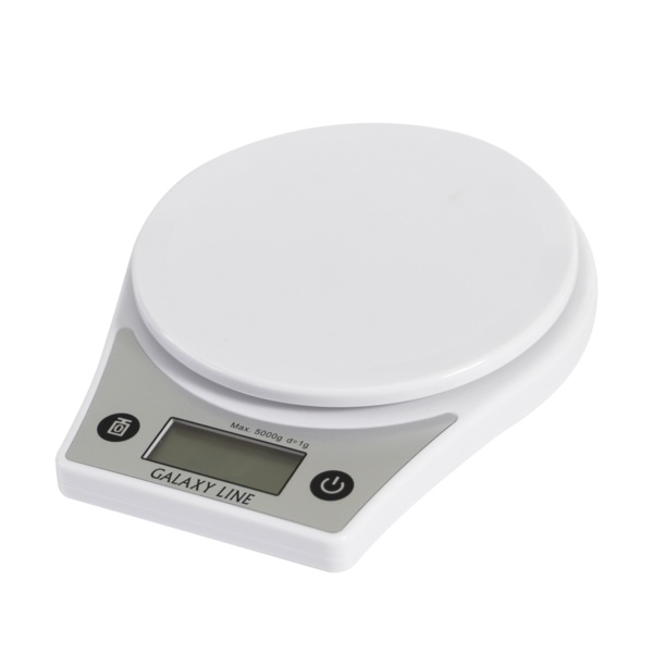 Весы кухонные (настольные, электронные, 5кг макс.) galaxy gl2808л