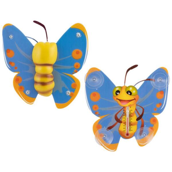 Фото Термометр уличный веселая бабочка