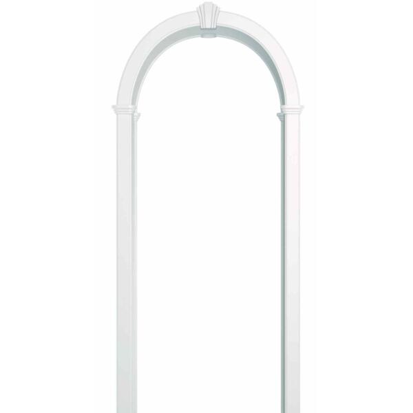 Фото Арка рская, пвх белое дерево 700*190*1800 со сводорасширителем
