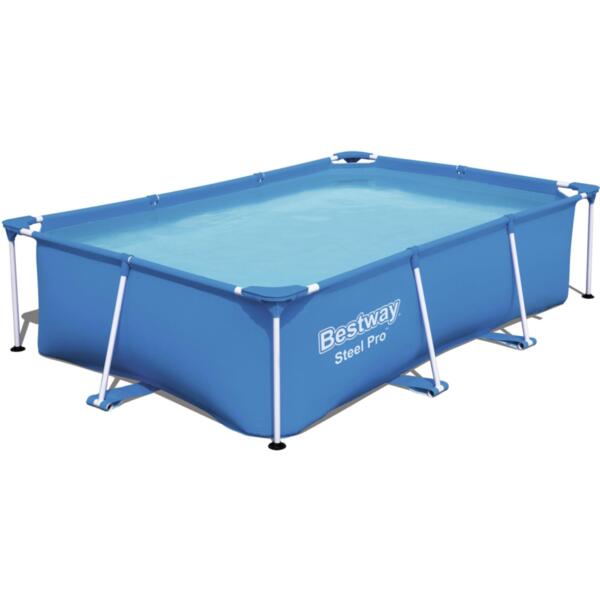 

бассейн каркасный steel pro 259х170х61см, 2300 л, bestway 56403