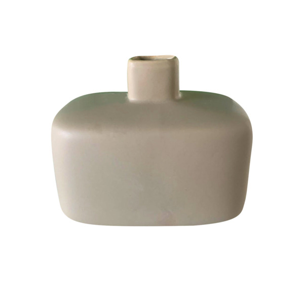 Фото Ваза керамическая 10,5х11,5см бастия 58426/серый