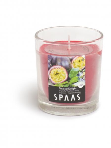 Фото Свеча в стакане тропический восторг (25ч)