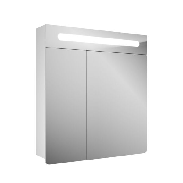 Фото Зеркало-шкаф для ванной комнаты veneciana vetro 70 (67015) с подсветкой