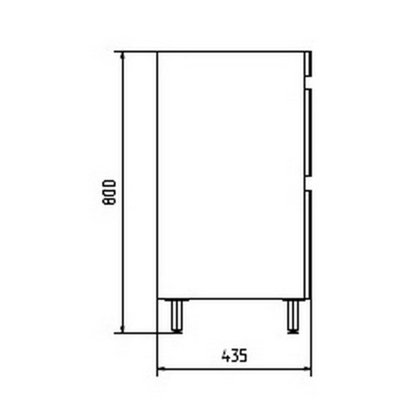 Фото Тумба с умывальником asb-mebel коста 80 11495