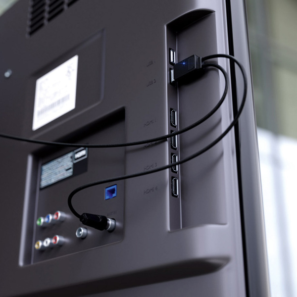 

антенна для тв комнатная "активная" dvb-t2, 33дб (ag-719) с usb питанием, rexant 34-0719