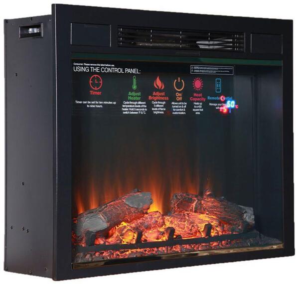 Фото Очаг электрическийсириус 30 черный