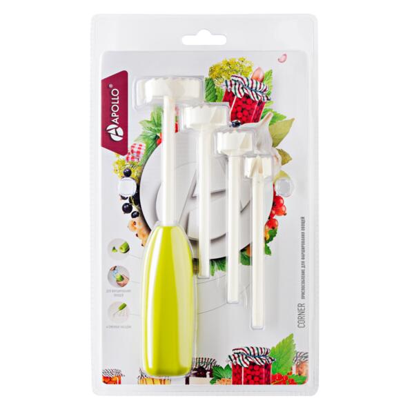 Фото Приспособление для фарширования овощей сorner аpollo пластик cnr-20