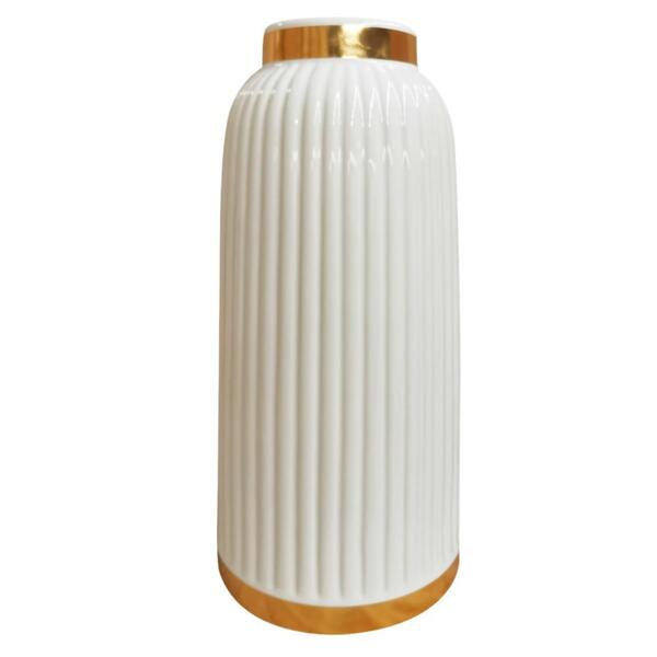 Фото Ваза 30х14см габриэль керамика 821/белый