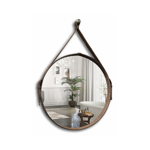 Фото Зеркало для ванны без светильника azario капитан 51х51 фр-00001313