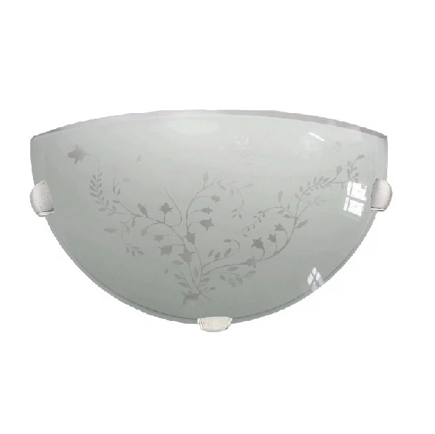 Изображение товара Настенно-потолочный светильник РС-023 Нежность гл.половинка белый стекло