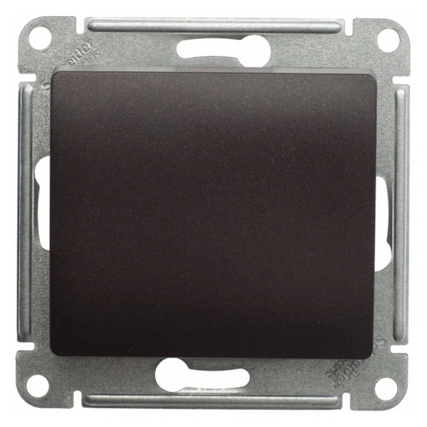 

выключатель (шоколад, 1 клавиша) schneider electric glossa gsl000811, Коричневый