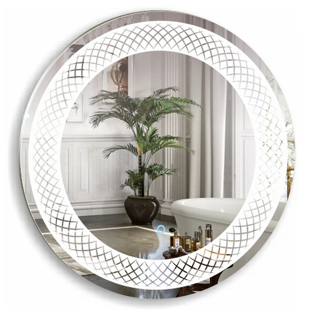 Изображение товара Зеркало с подсветкой Uranus Led d 77 Континент для ванной комнаты