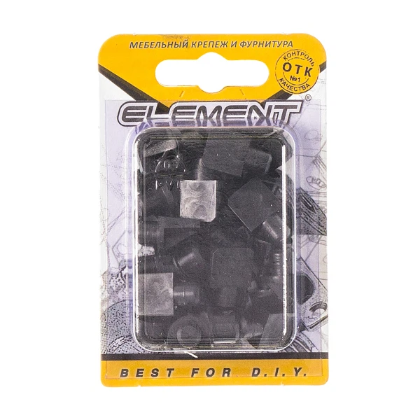 

полкодержатель лопат. d6мм пласт.черн (16 шт) "element"