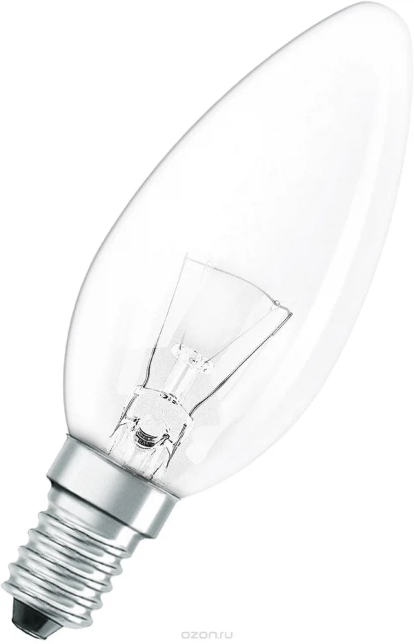 Лампа накал. osram classic b cl 60w e14,