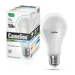 Лампа светодиодная Camelion E27 LED17-A65/845 17Вт 4500K