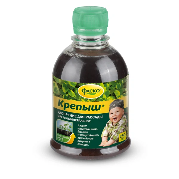 

удобрение органоминеральное жку крепыш 0,25л