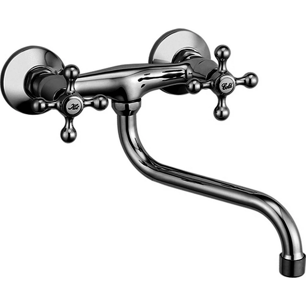 Изображение товара Смеситель для кухни Mitte OLDIE с поворотным изливом и хромированным покрытием