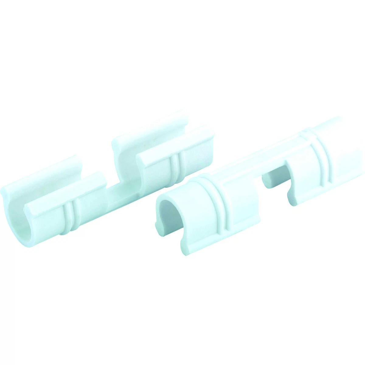 Изображение товара Зажим для крепления плёнки к каркасу парника, d-12мм, 20 шт, белый PALISAD