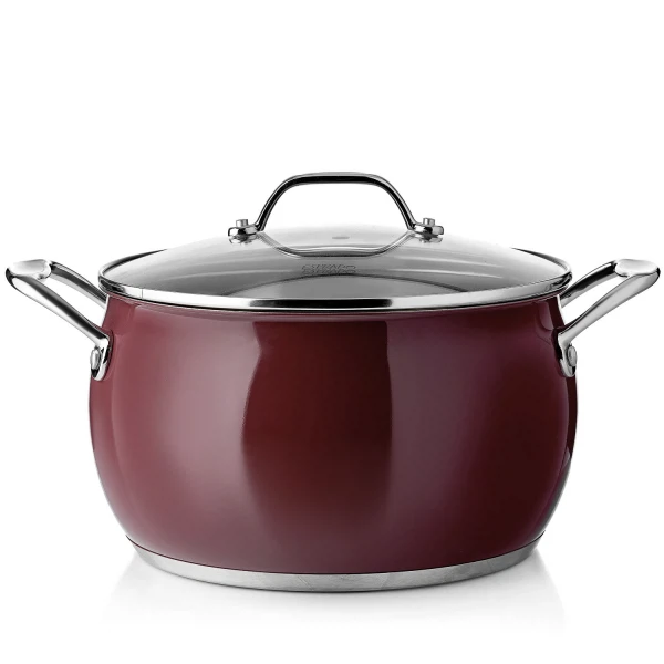 

кастрюля 24*13,5см c крышкой, нержавеющая сталь turia marsala es trml24me101