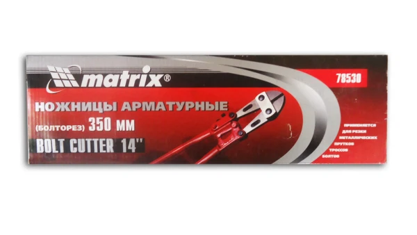 

болторез 350мм 14" matrix 78530