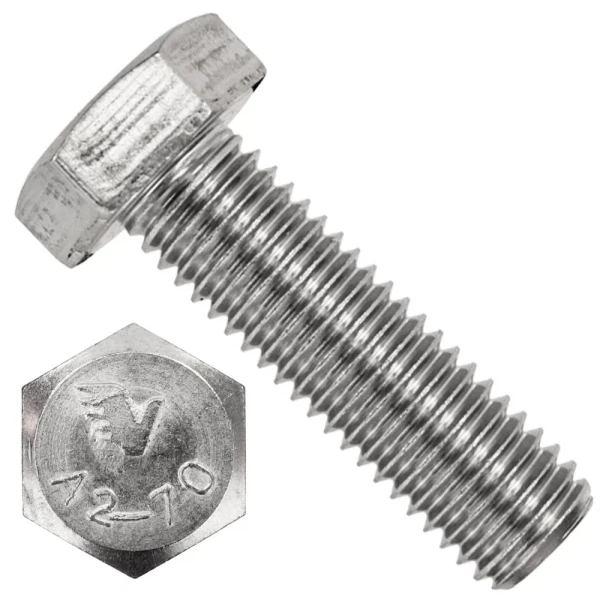 

болт с шестигранной головкой нерж. ст. полн. рез. 12х40 а2 (2шт) din933