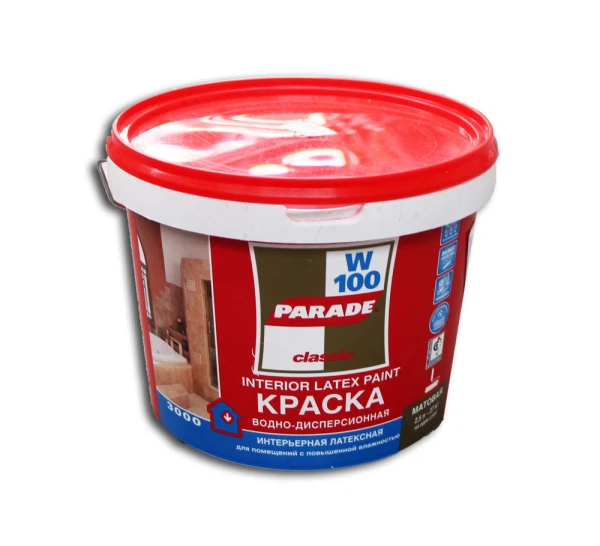 Краска parade w100 влажные помещения  база