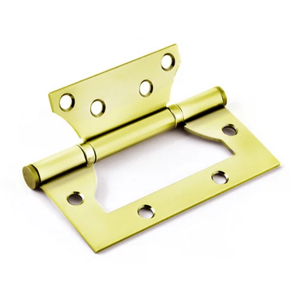 

петля без врезки фабрика замков 100х75x2,5 мм pb латунь