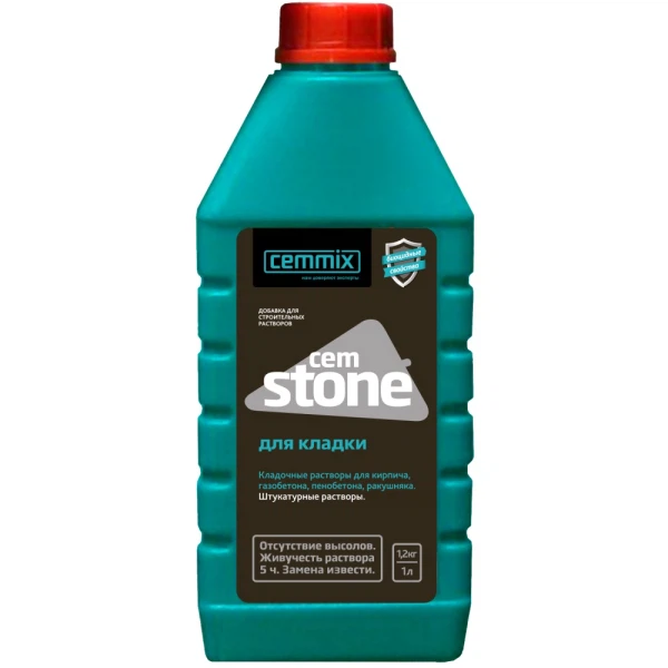 

добавка для кладочных растворов cemmix cemstone, 1 л