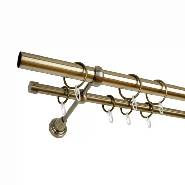 

карниз металлический д25 см-2952/200/2р, Золотой