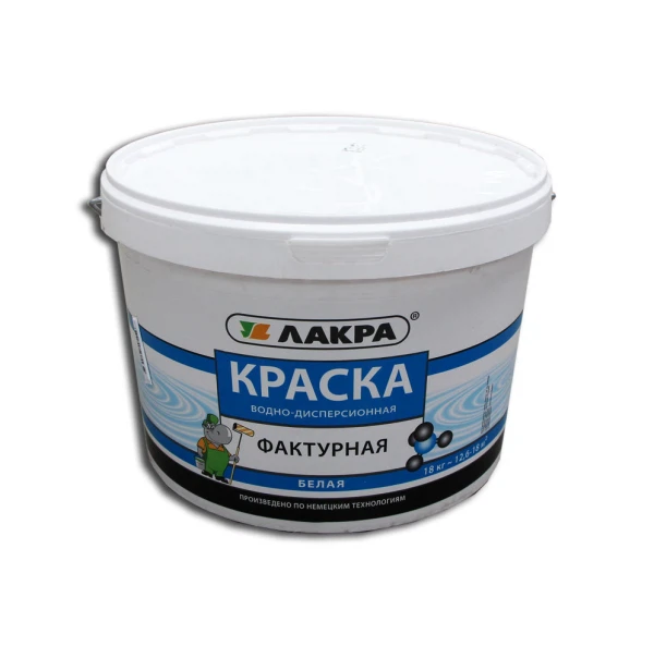 

краска фактурная белая 18кг л-с
