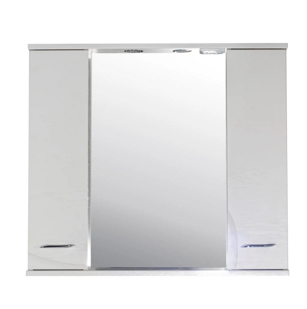 Фото Зеркало-шкаф альфа 87см с подсветкой