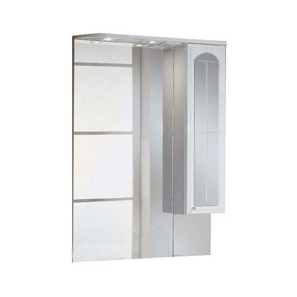 Фото Зеркало-шкаф акватон эмилья 75см правый