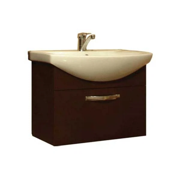 Фото Тумба под раковину акватон ария 65 тёмно-коричневая 1a134001aa430