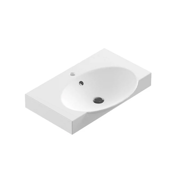 Фото Раковина акватон infinity 65 белая 1ax161wbxx000