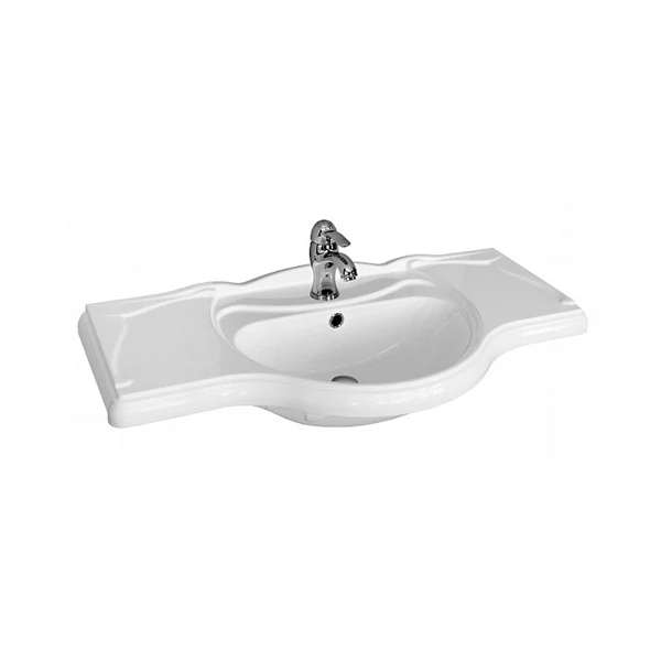 Фото Раковина акватон лаура 105 литой мрамор 1a706831lu010