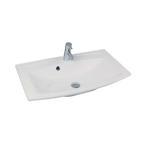 Фото Раковина акватон милан 800 белая 1a704431ml010