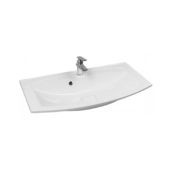 Фото Раковина акватон милан 950 белая 1a70653kml010