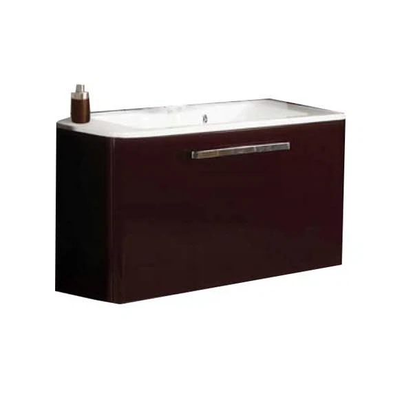 Фото Тумба 110см акватон валенсия гранат без умывальника