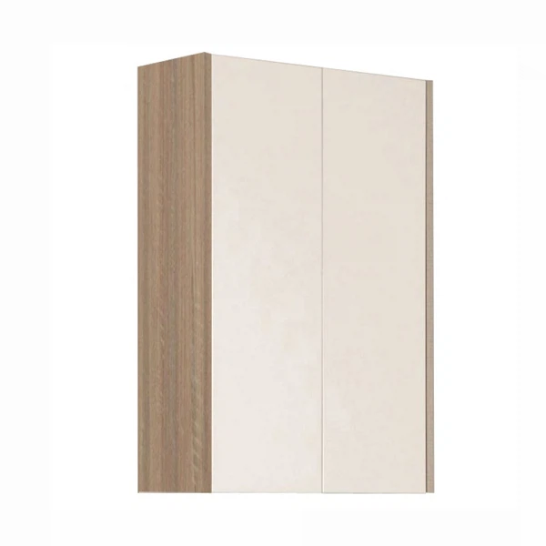 Фото Шкаф одностворчатый акватон йорк белый/дуб сонома 1a171303yoad0